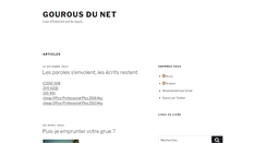 Desktop Screenshot of gourous-du-net.com